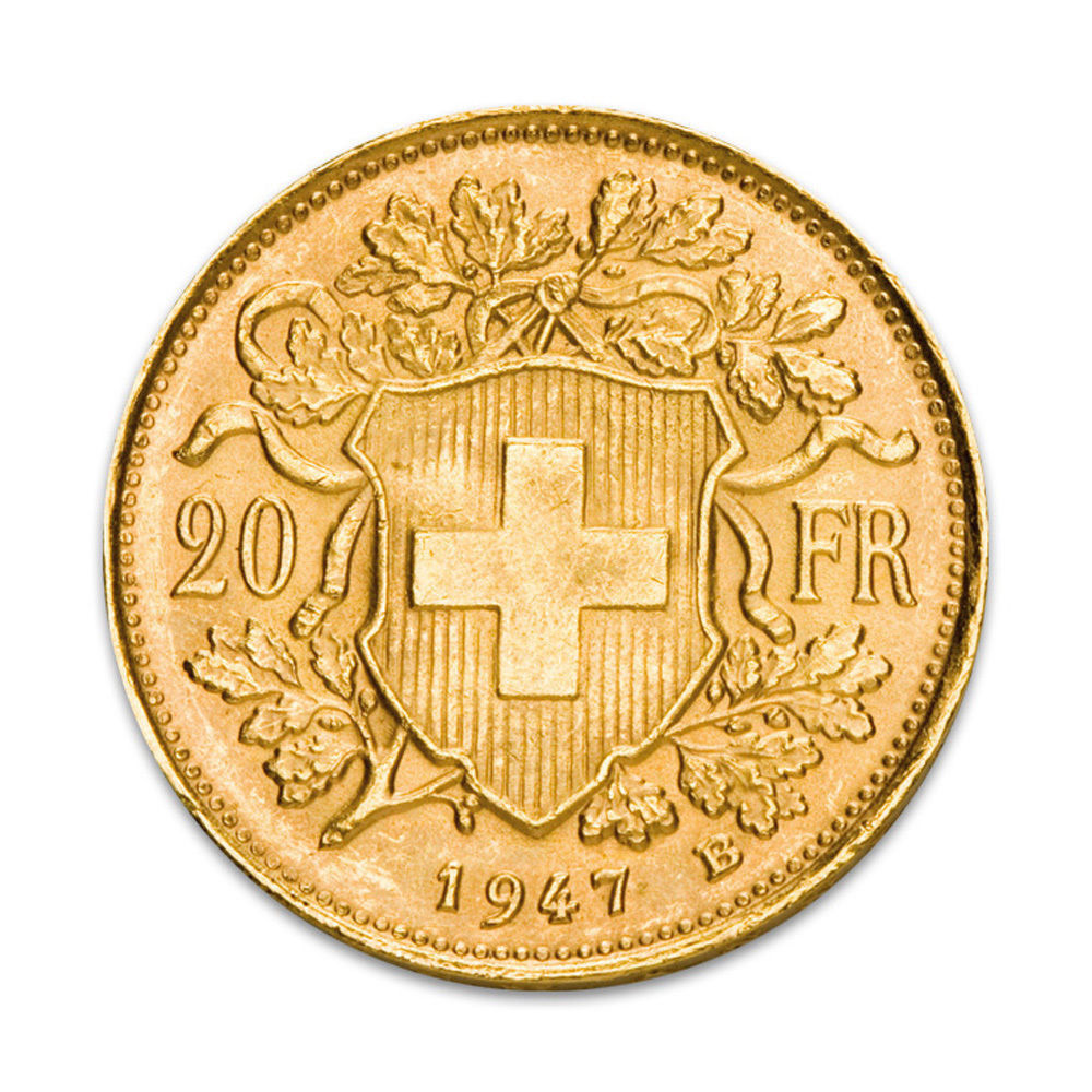 20 franken vreneli goldmünze