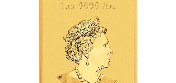 Goldmünze Dragon Rectangle