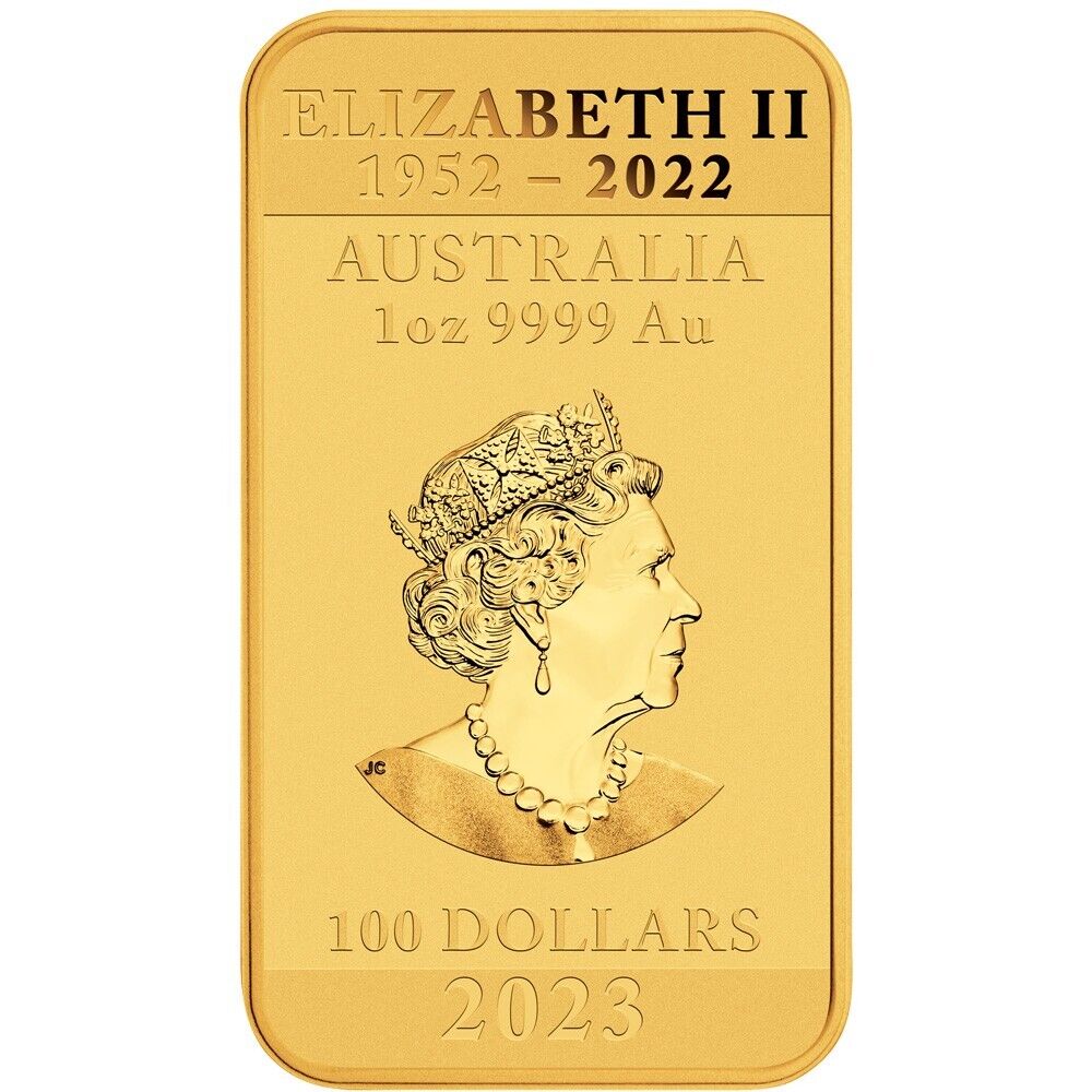 Goldmünze Dragon Rectangle